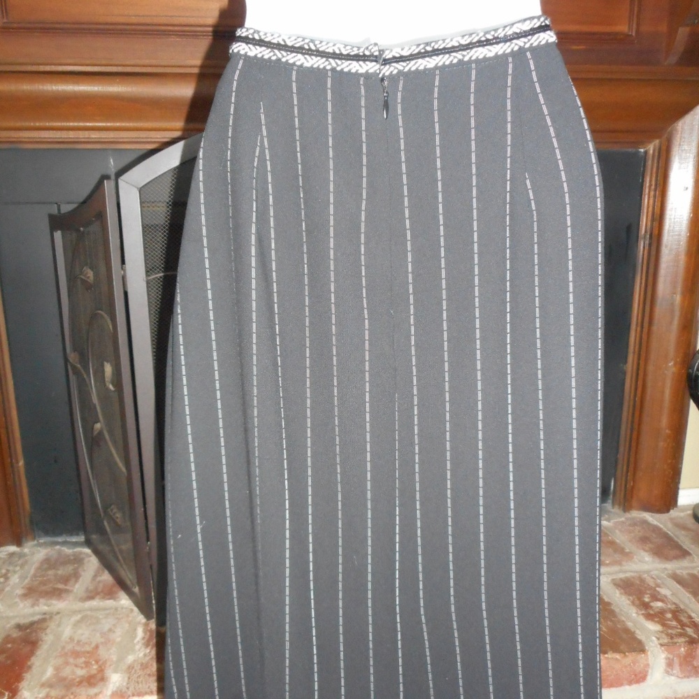 NWT Alberto Makali classic pinstripe skirt, 6 - Picture 7 of 8
